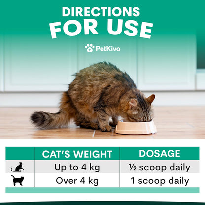 PetKivo Catbiotic™ – Daily Oral Hygiene Powder for Cats